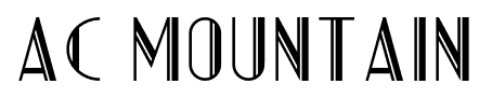 AC Mountain font